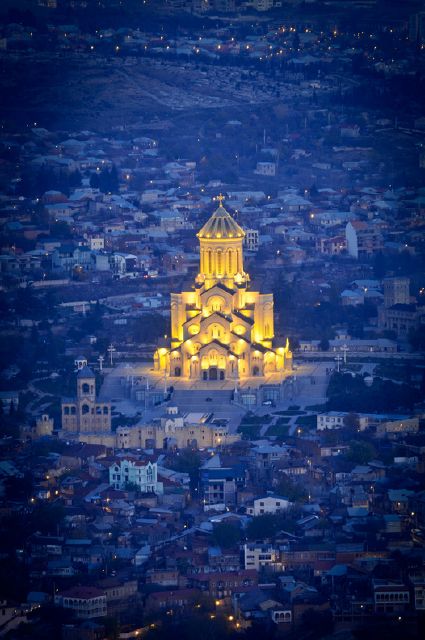 نمایی زیبا از شهر تفلیس