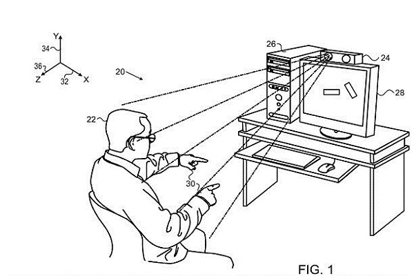 اختراع جدید اپل برای کنترل حرکتی تلویزیون و رایانه