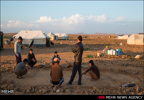 کودکان آواره سوری‎ (عکس)