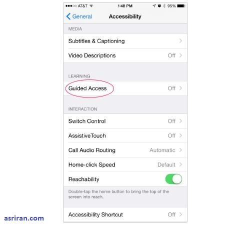 ابزارهای مفید iOS 8 برای کم بینایان و کم شنوایان