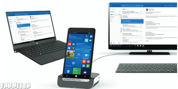 گوشی هوشمند HP Elite x3 رسما رونمایی شد