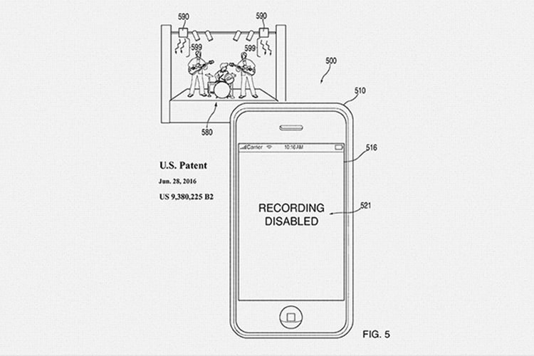 اپل پتنتی برای از کار انداختن دوربین آیفون ثبت کرد