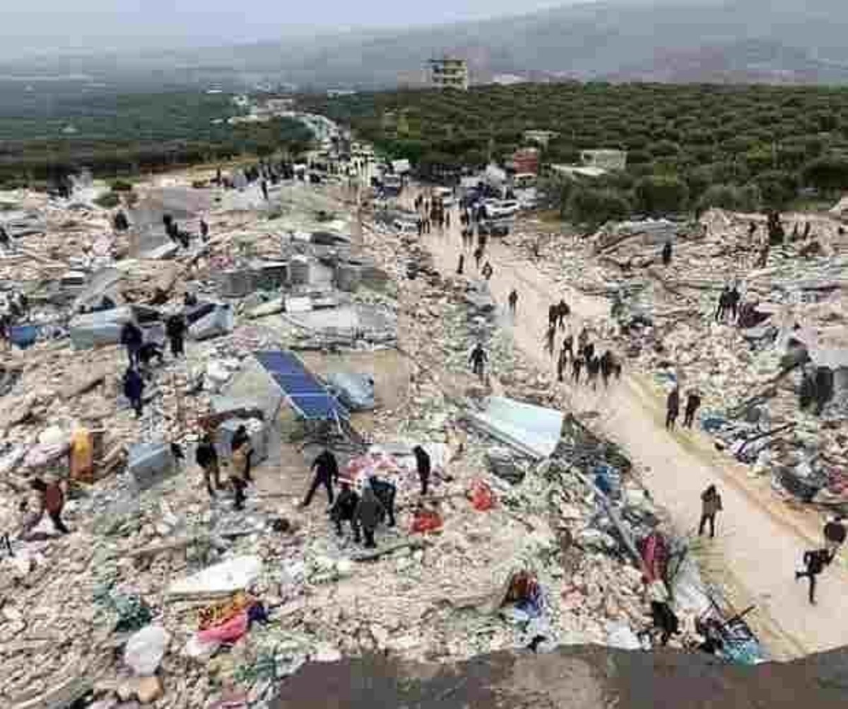 ببینید | ویرانی گسترده در حلب پس از زلزله اخیر