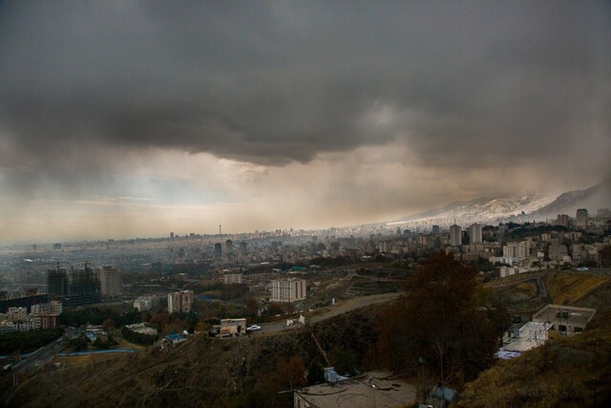 هشدار نارنجی بارش برف و باران در ۱۰ استان