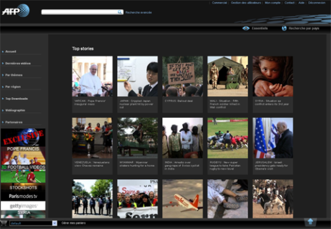 Launch of AFPTV International and of the video platform