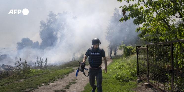 Ucrania - un año de cobertura sin precedentes de AFP
